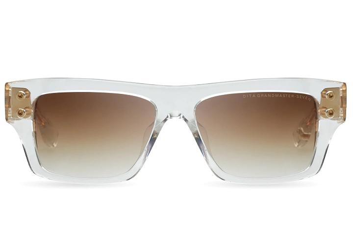 Dita Men's Grandmaster Seven Sunglasses White Yellow DJV067431 USA